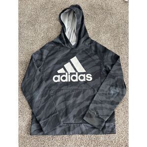 Adidas youth medium (10-12) lightweight camo hoodie